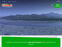 Tablet Screenshot of lagunadelmaipo.cl
